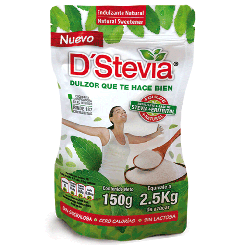 Endulzante Granulado de Stevia 150gr - D'Stevia