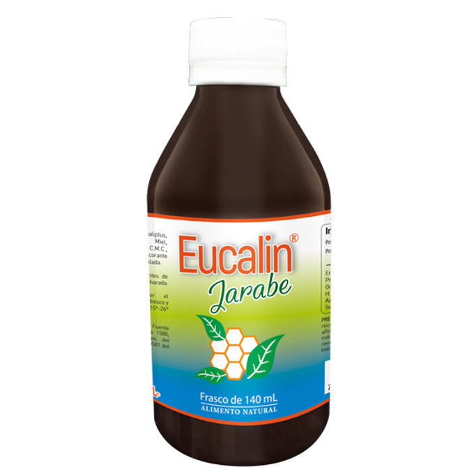 Eucalin Jarabe 140ml – Bienestar Respiratorio (Propóleo + Eucalipto + Miel) - Fuente Vital