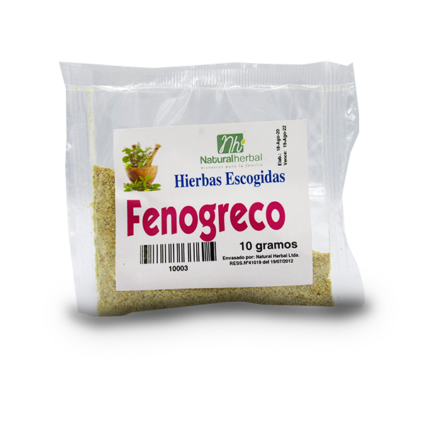 Fenogreco 10gr - Natural Herbal