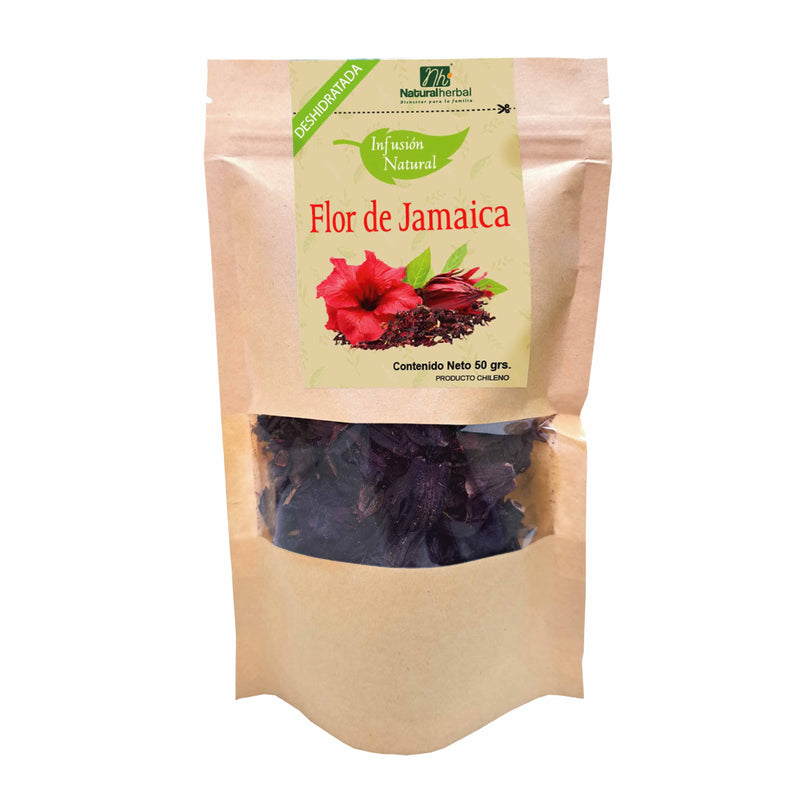 Flor de Jamaica (con Canela y Anís Estrella) 50gr - Natural Herbal