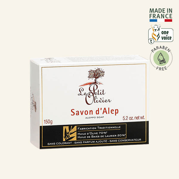 Jabón de Alepo Sólido 150gr - Le Petit Olivier