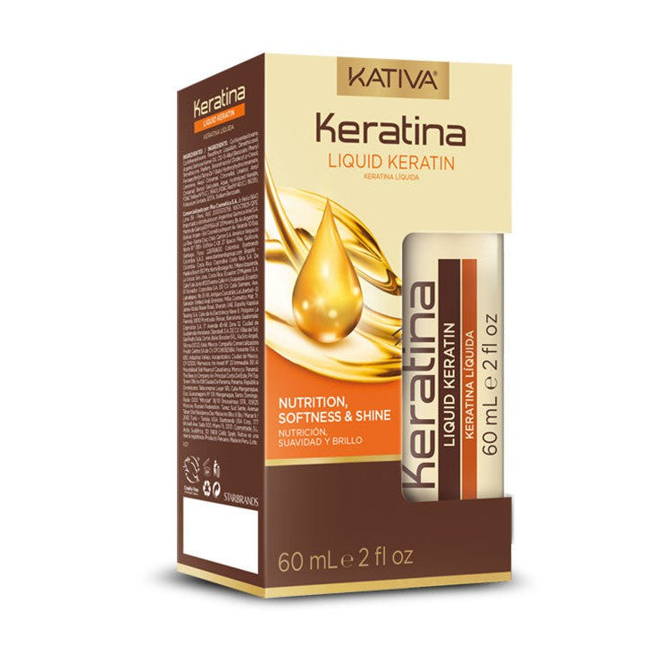 Aceite de Keratina Líquida Nutrición Suavidad y Brillo 60 ml - Kativa