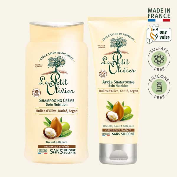 Set de Regalo Shampoo 250ml & Acondicionador 200ml Argán - Le Petit Olivier