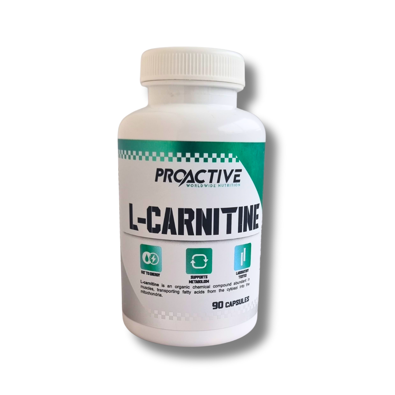L-Carnitina 900mg 90 Cápsulas (1,5 meses) - Proactive