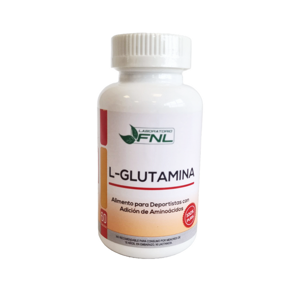 L-Glutamina 500mg 60 Cápsulas (2 meses) - FNL