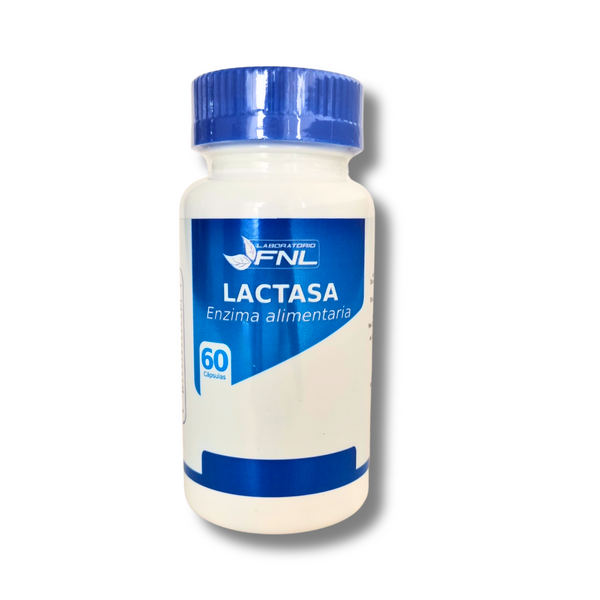 Lactasa Enzima 500mg 60 Cápsulas (1 mes) - FNL