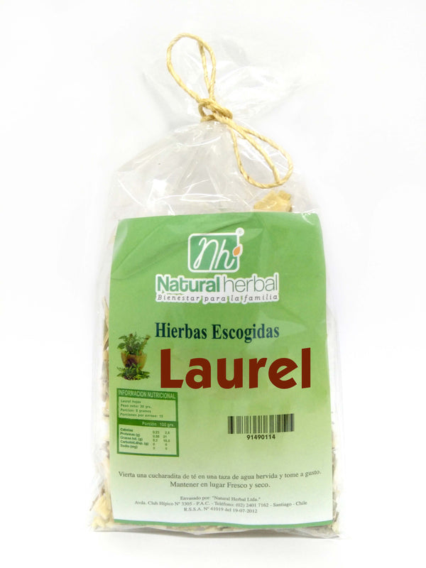 Hojas de Laurel 30gr- Natural Herbal