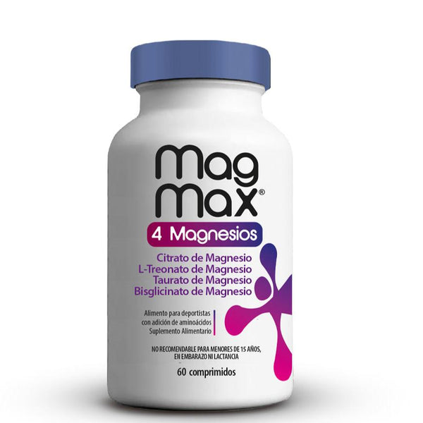 Mag Max 4 Magnesios 60 Cápsulas (1 mes) - Newscience