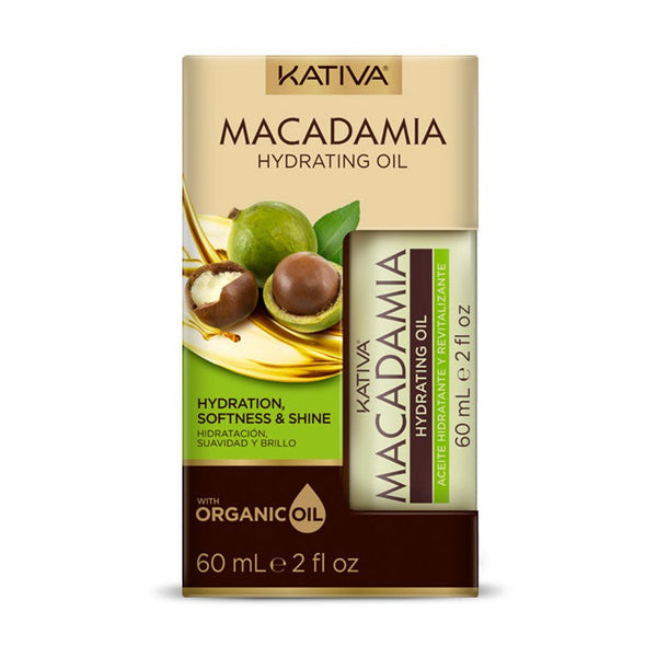 Aceite de Macadamia Hidratación Suavidad y Brillo 60 ml - Kativa