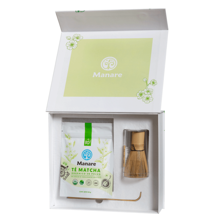 Té Matcha Gift Box Orgánico - Manare