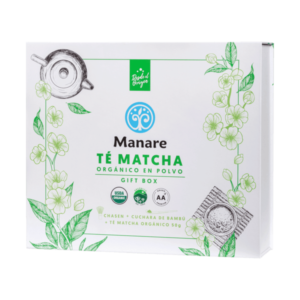 Té Matcha Gift Box Orgánico - Manare