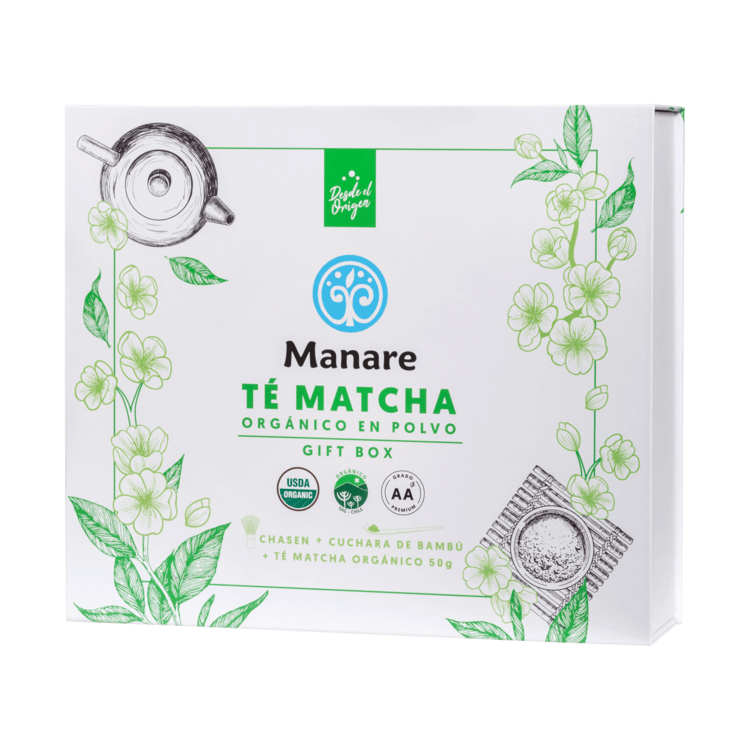 Té Matcha Gift Box Orgánico - Manare