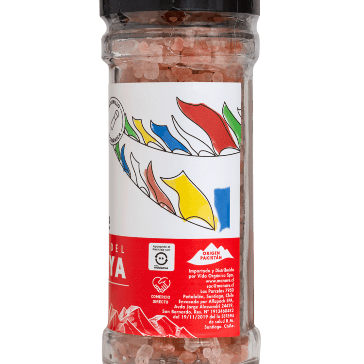 Molinillo Sal Rosada del Himalaya 110gr - Manare