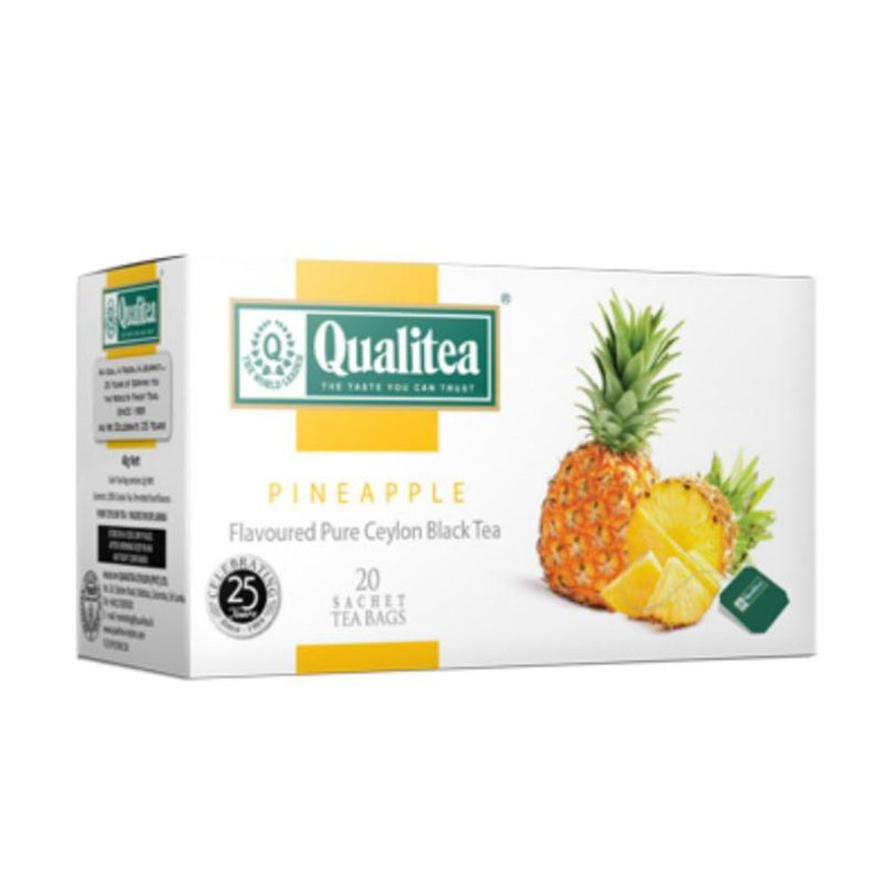 Té Ceylan Negro Piña (20 bolsitas) - Qualitea