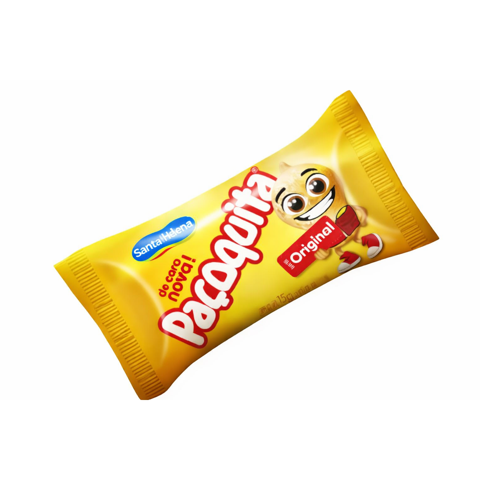 Paçoquita Original 15gr – Dulce Brasileño de Maní – Sin Gluten – Santa Helena