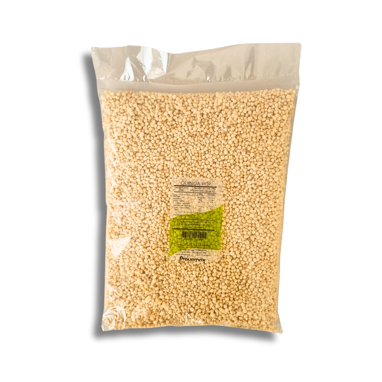 Quinoa Pop 250gr - Valles de Chile