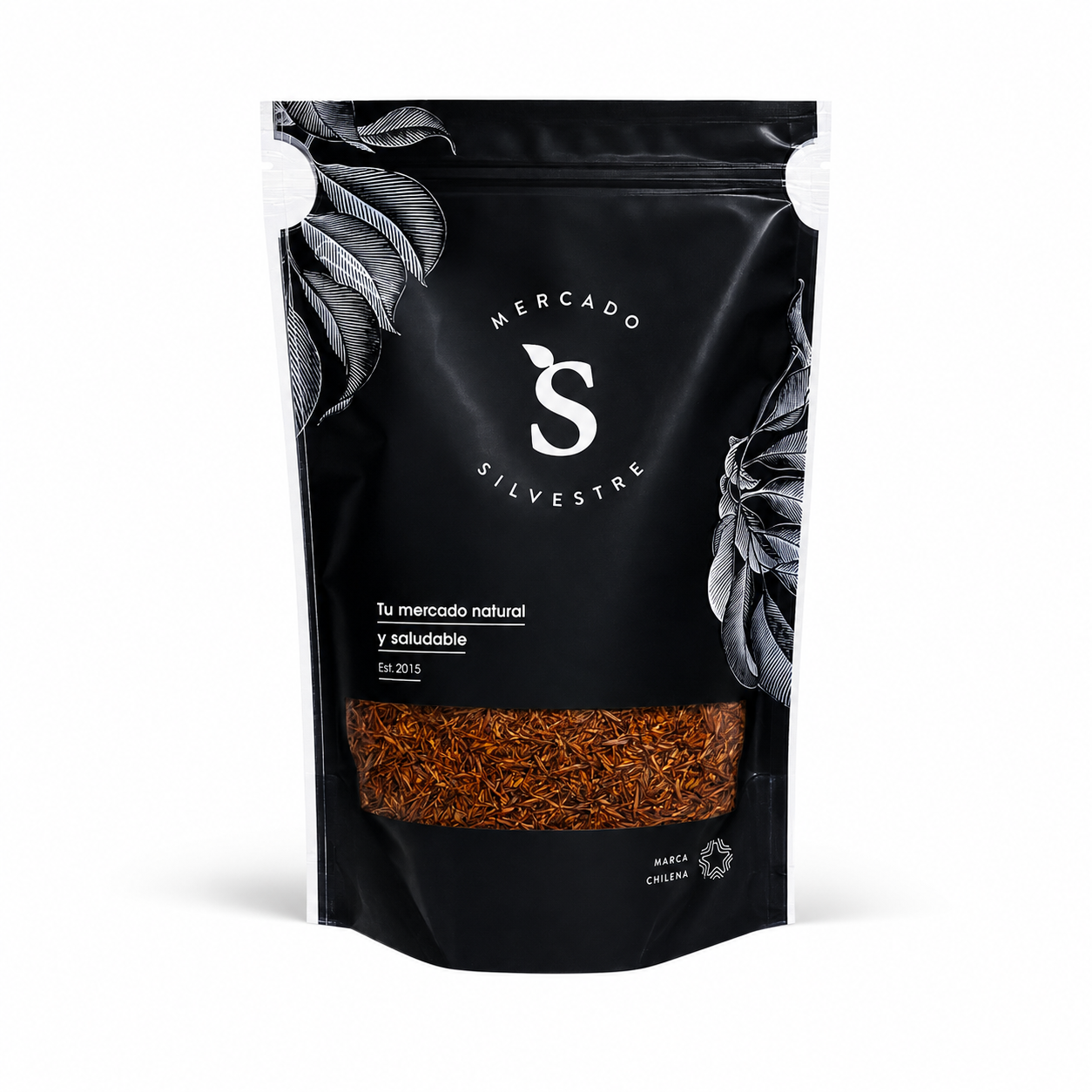 Té Rooibos 250gr - Infusión Sudafricana Sin Cafeína - Mercado Silvestre