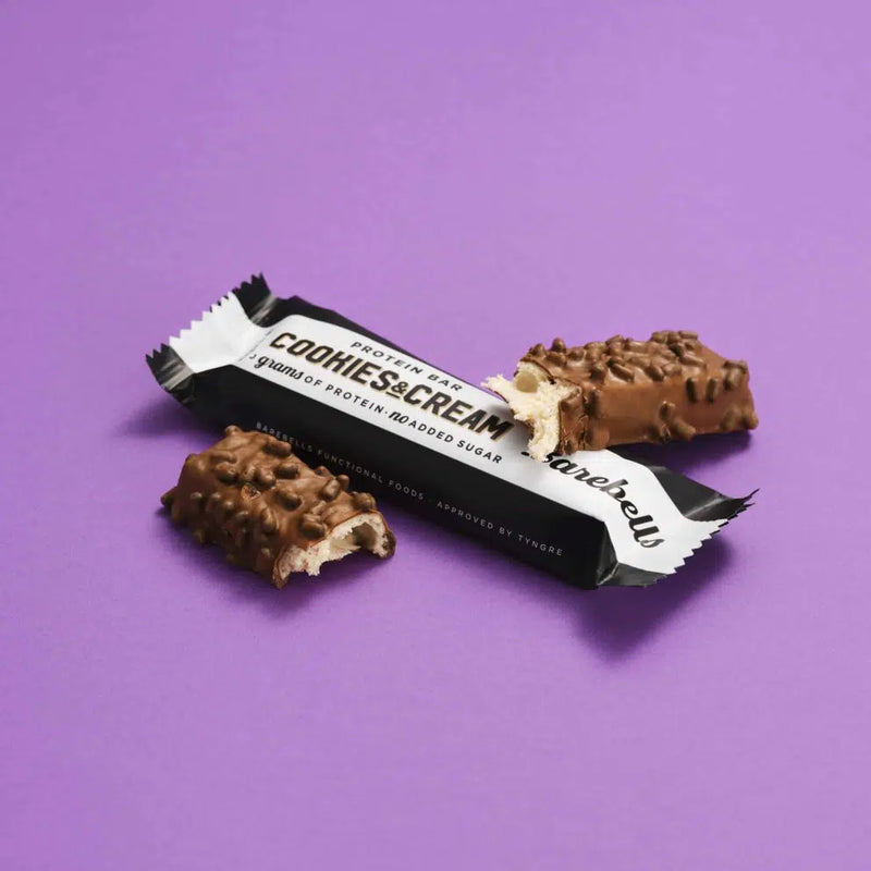 Cookies and Cream Protein Bar 55gr - Barebells