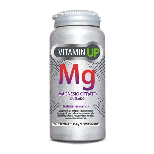 Vitamin Up Magnesio Citrato Quelado 400mg 60 Cápsulas (1 mes) - Newscience