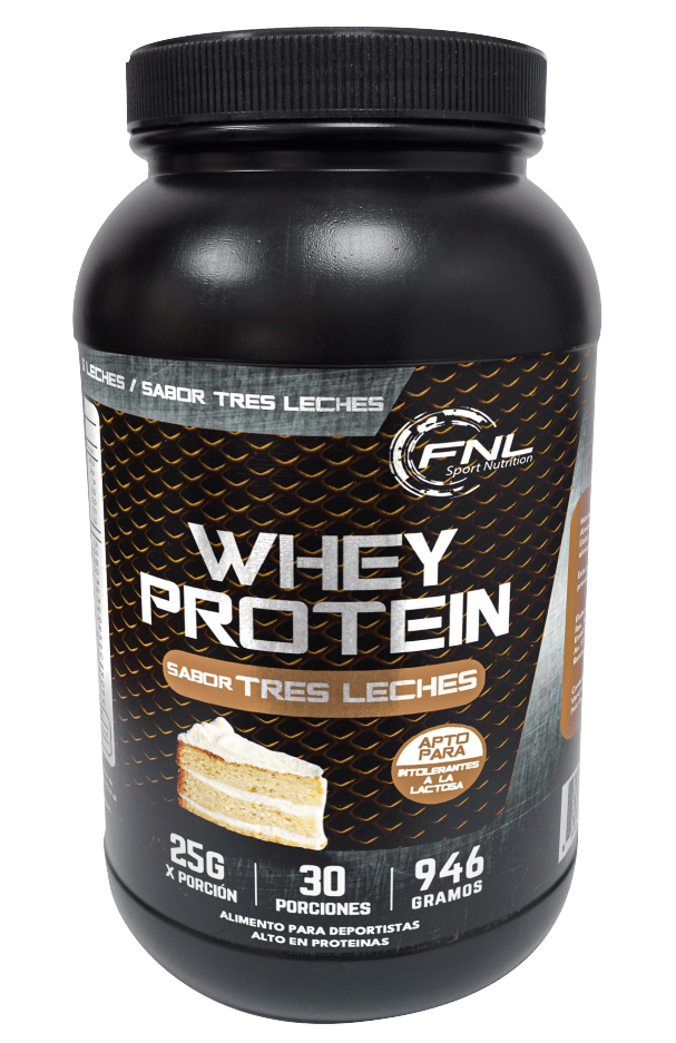 Whey Protein Tres Leches 946gr (30 porciones) - FNL