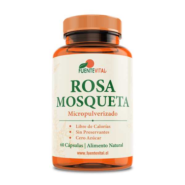 Rosa Mosqueta 60 Cápsulas (2 meses) - Fuente Vital