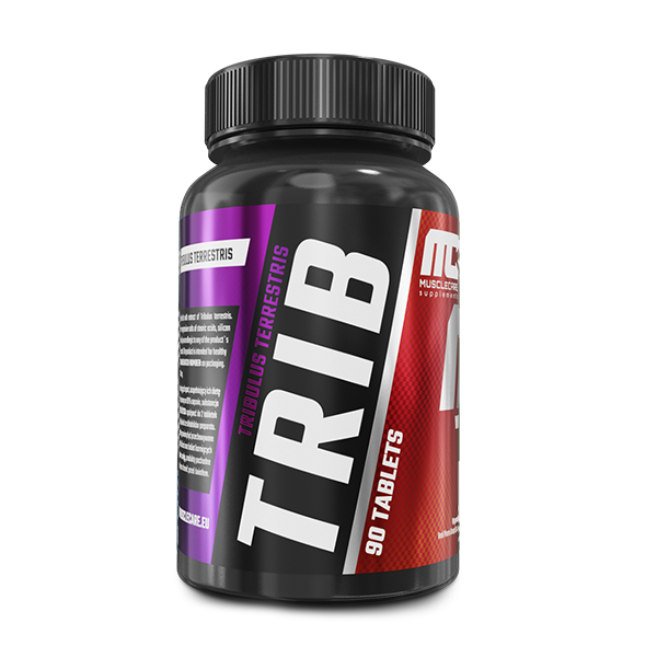 TRIB (Tribulus Terrestris) 1000mg – Testosterona Natural – 90 Tabletas (3 meses) – Muscle Care