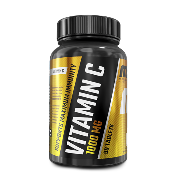 Vitamina C 1000mg – 90 Tabletas (3 meses) – Muscle Care