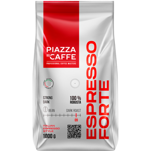 Café en Grano Espresso Forte 1kg - Piazza del Caffe