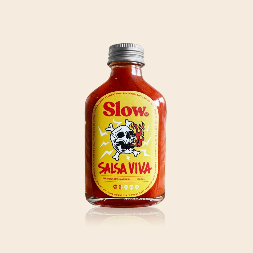 Slow Rocoto y Pimentón Rojo Salsa Fermentada 100ml - Slow Company