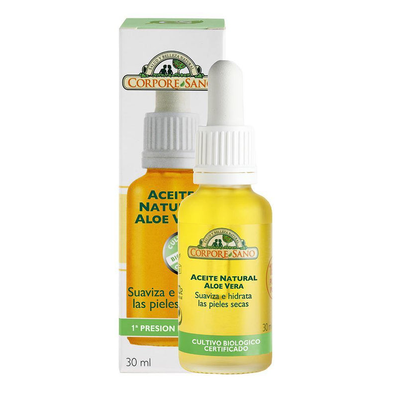 Aceite 100% Natural de Aloe Vera 30ml - Corpore Sano