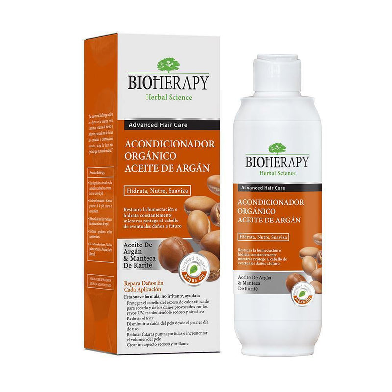 Acondicionador con Aceite de Argán Orgánico 330ml - Bioherapy - Mercado Silvestre