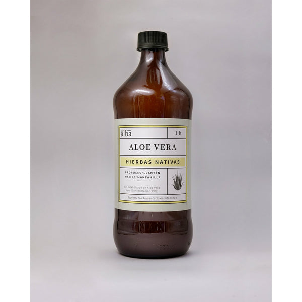 Aloe Vera Hierbas Nativas 1lt  - Vitaminas y Suplementos - Mercado Silvestre