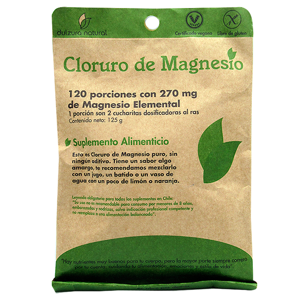 Cloruro de Magnesio - 120 porciones - Dulzura Natural - Mercado Silvestre