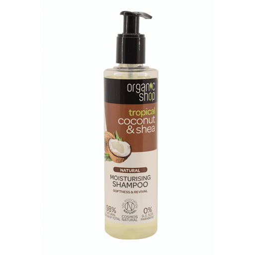 Shampoo Coco y Karité 280ml - Organic Shop