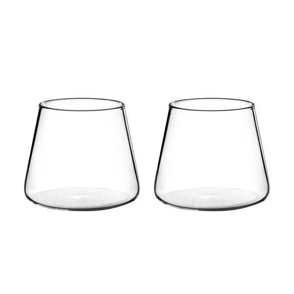 Set 2 Vasos de Vidrio Estilo Japonés 320 ml - Simplit