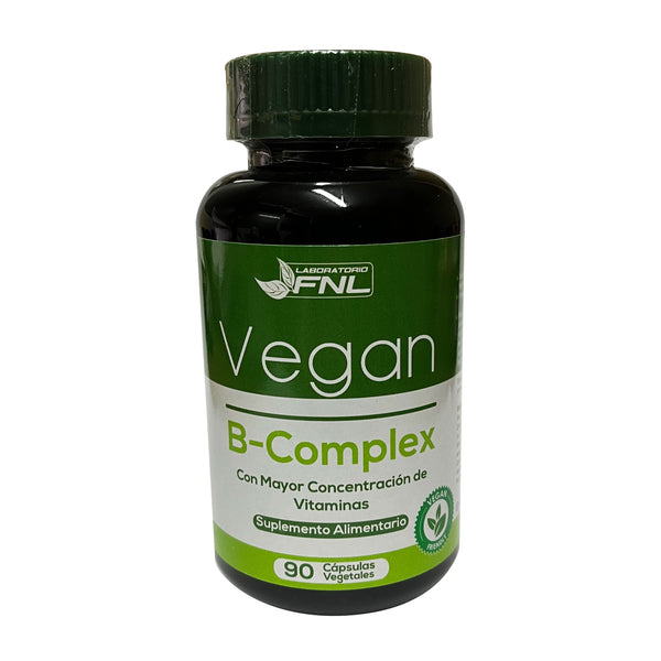 B-Complex Vegan B12 90 Cápsulas Vegetales - Vitaminas - Mercado Silvestre