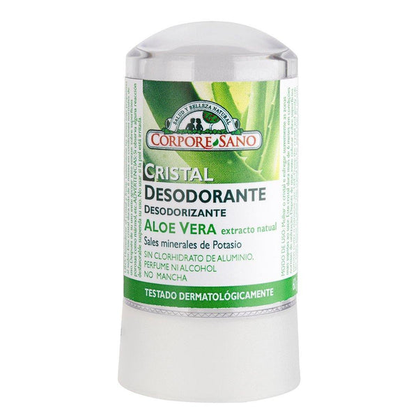 Desodorante Cristal Potassium Aloe Vera 60gr - Belleza Natural - Mercado Silvestre