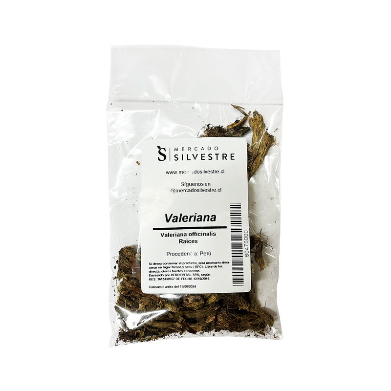 Valeriana 35gr - Hierbas Medicinales - Mercado Silvestre